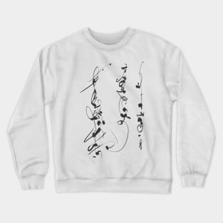 calligraphic art - abstract / Japan Crewneck Sweatshirt